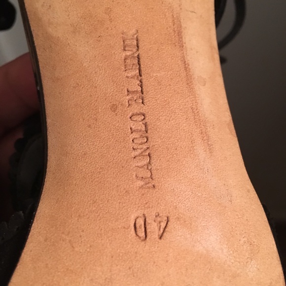 Authentic Manolo Blahnik slingback - Picture 6 of 8